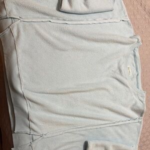 NWT Size Large Soft Sky Blue Pullover- American Eagle